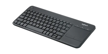 TECLADO LOGITECH INALÁMBRICO K400 PLUS CON TOUCHPAD | NEGRO | ESPAÑOL