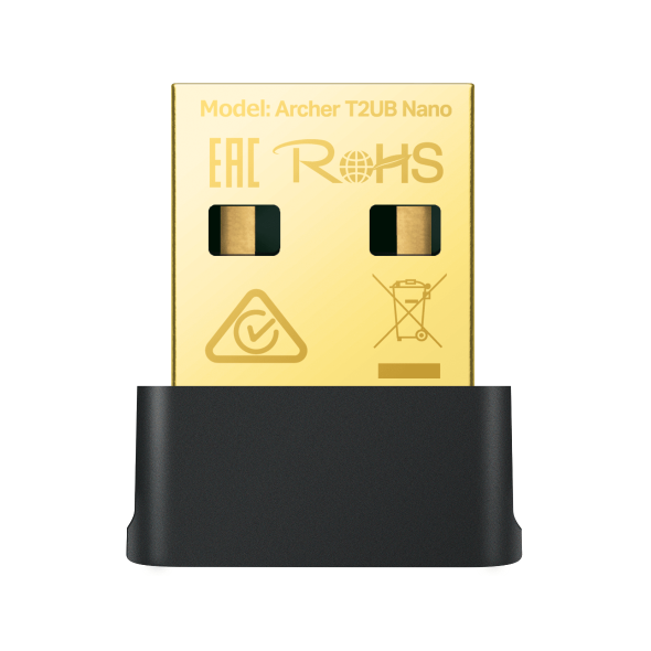 ADAPTADOR TP LINK AC600 NANO ARCHER T2UB | Wi-Fi / Bluetooth 4.2