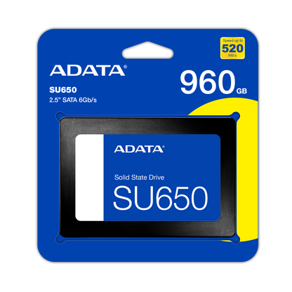 UNIDAD SSD ADATA SU650 | 2.5" SATA | Slim (7mm)