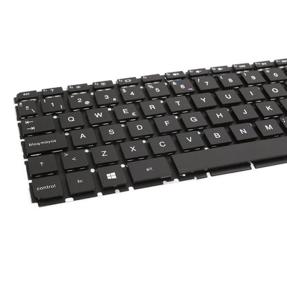 TECLADO HP COMPAQ  14AB 14AL 14-AV 14-AB000 14-AL000 14-AB100 14-AB200 14-AV000 ESQUINA REDONDA SIN FRAME