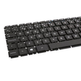 TECLADO HP COMPAQ  14AB 14AL 14-AB000 14-AL000 14-AB100 14-AB200 ESQUINA REDONDA SIN FRAME