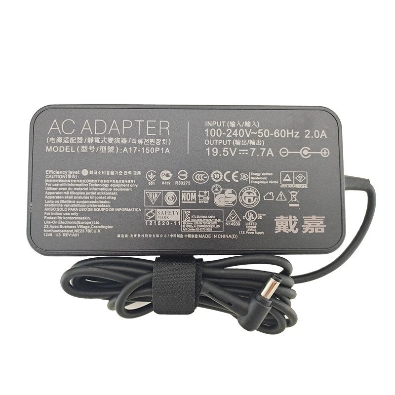 CARGADOR ASUS ORIGINAL 150W / 19.5V / 7.7A / 5.5 x 2.5MM