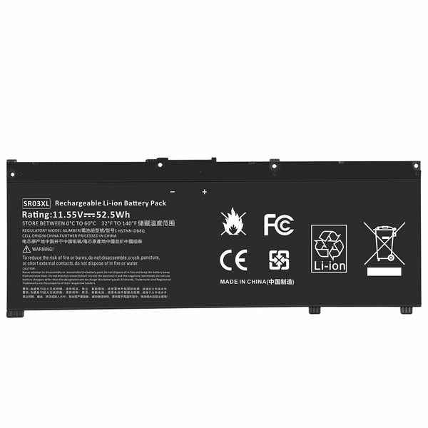 BATERIA HP PAVILION 15-CX00 15-CN00 15-CN10 15-CP00 15-DC00 17-BW00 L08855-855 SR03XL | HOMOLOGADA