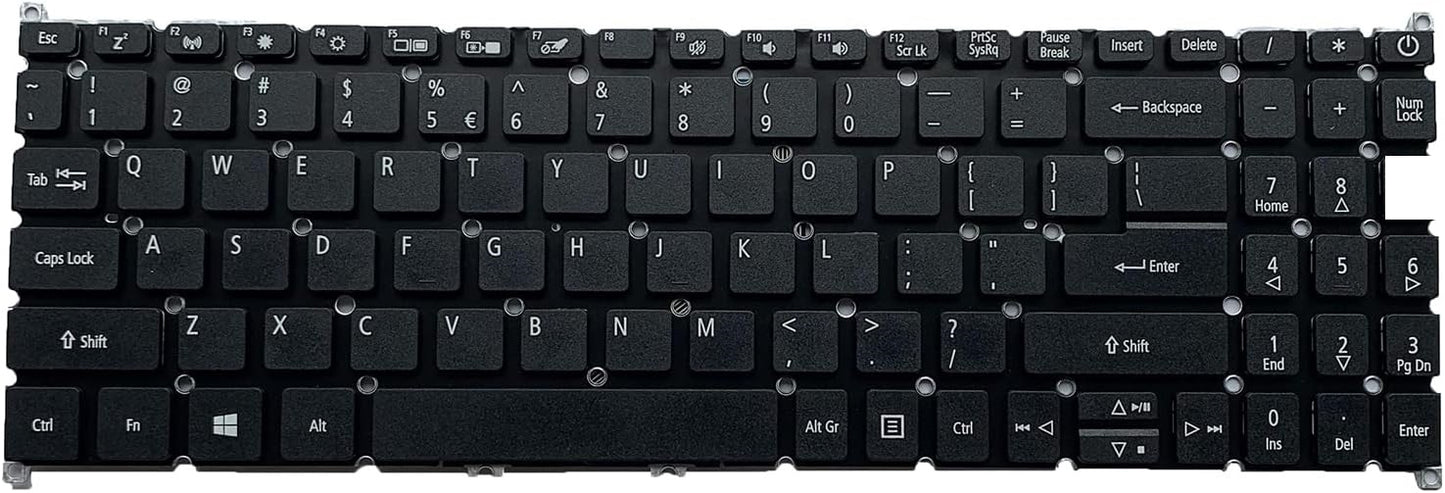 TECLADO ACER ASPIRE A315-22 A315-34 A515-43 A515-52 NEGRO SIN FRAME | FALTA TECLA