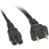 CABLE ENERGIA AC DE 2 PINES PARA CARGADORES TV ELECTRODOMESTICOS
