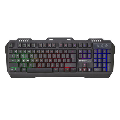 TECLADO PARA JUEGOS DE COMBATE KB56 ARG-KB-2056BK