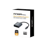 ADAPTADOR DE CABLE TIPO C MACHO A HDMI HEMBRA DE 6 PULGADAS / 15 CM ARG-CB-0060