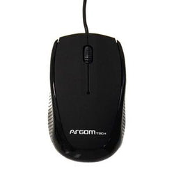 MOUSE USB ÓPTICO 3D CON CABLE MS14 ARG-MS-0014B