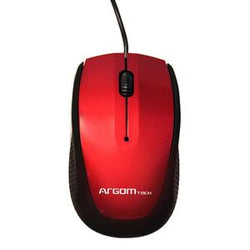 MOUSE USB ÓPTICO 3D CON CABLE MS14  ARG-MS-0014R