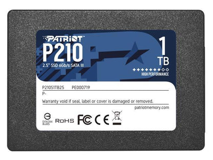 UNIDAD SSD PATRIOT | 2.5" SATA | Slim (7mm)