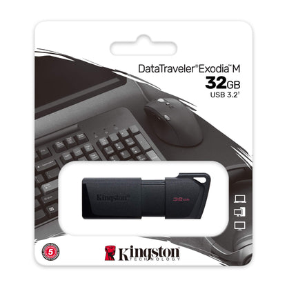 MEMORIA USB KINGSTON EXODIA M | USB 3.2 | 32GB