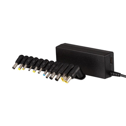 CARGADOR DE PORTÁTIL UNIVERSAL COMPACTO DE 90 W - DETECCIÓN AUTOMÁTICA ARG-AC-0095