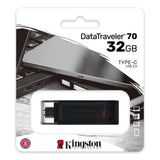 MEMORIA USB 32GB USB-C (TYPE-C) 3.2 KINGSTON DT70/32GB