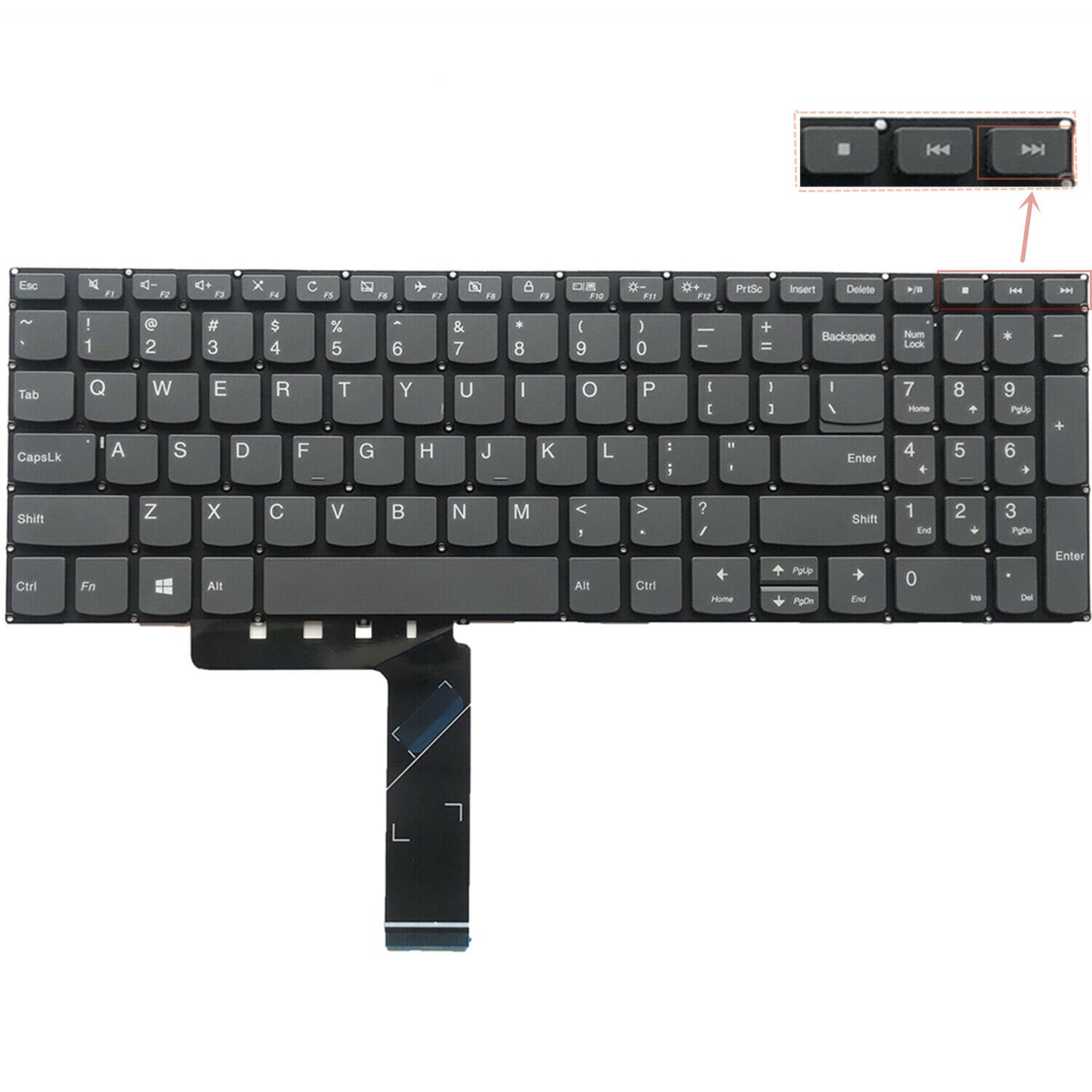 TECLADO LENOVO IDEAPAD 330S-15ARR 330S-15AST 330S-15IKB
