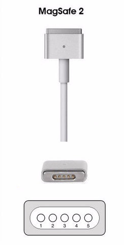 Cargador Apple MacBook 20V 4.25A 85w Magsafe 2