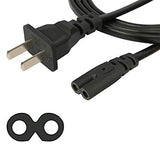 CABLE ENERGIA AC DE 2 PINES PARA CARGADORES TV ELECTRODOMESTICOS