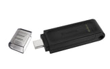 MEMORIA USB TIPO C 64GB 3.0 DATA TRAVELER 70 TYPE KINGSTON DT70/64GB