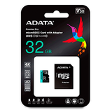 MEMORIA MICRO SD ADATA 4K V30 32GB | 64GB | 128GB | 256GB | 512GB