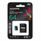 MEMORIA MICRO SD ADATA 4K V30 32GB | 64GB | 128GB | 256GB | 512GB