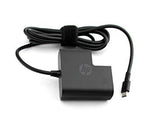 CARGADOR ORIGINAL HP COMPAQ 65W USB TIPO-C TYPE-C / 5V 3A / 9V 3A / 10V 5A / 12V 5A / 15V 4.33A / 20V 3.25A / SIN CABLE DE ENERGÍA