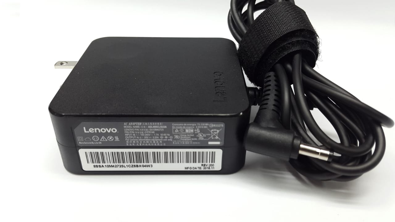 CARGADOR ORIGINAL IBM LENOVO 65W / 20V / 3.25A / 4.0 X 1.7MM