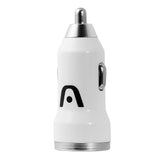 CARGADOR USB PARA AUTOMOBIL 2 SALIDAS DE 1A Y 2.1A