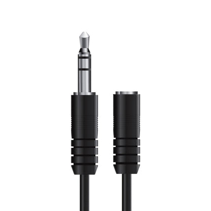 CABLE MACHO/HEMBRA 1/8 3.5MM AUDIO 1 METRO/3 PIES
