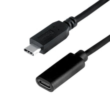 CABLE ARGOM USB 3.1 TYPE C  MALE TO FEMALE 1.8