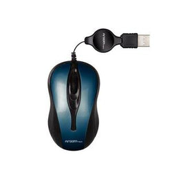 MOUSE ÓPTICO USB RETRÁCTIL MS08 ARG-MS-0008BL