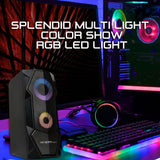 PARLANTE ARGOM COMBAT GAMING S68 2.0 BLACK ARG-SP-1068BK