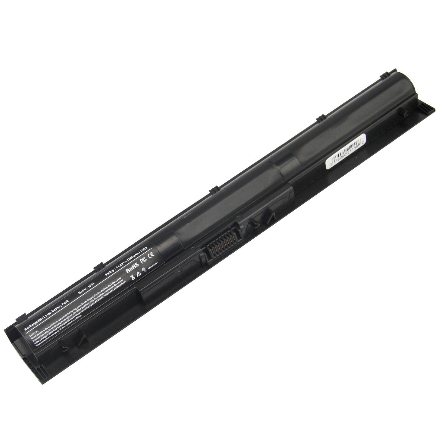 BATERIA HP COMPAQ KI04 14-AB 15-AB 15-AN 17-G 800010-421 800049-001 DE 4 CELDAS NEGRA