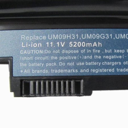 BATERIA ACER 532H AO532 533 NAV50 GATEWAY LT21 DE 6 CELDAS - (ENTREGA 15 DÍAS HÁBILES)