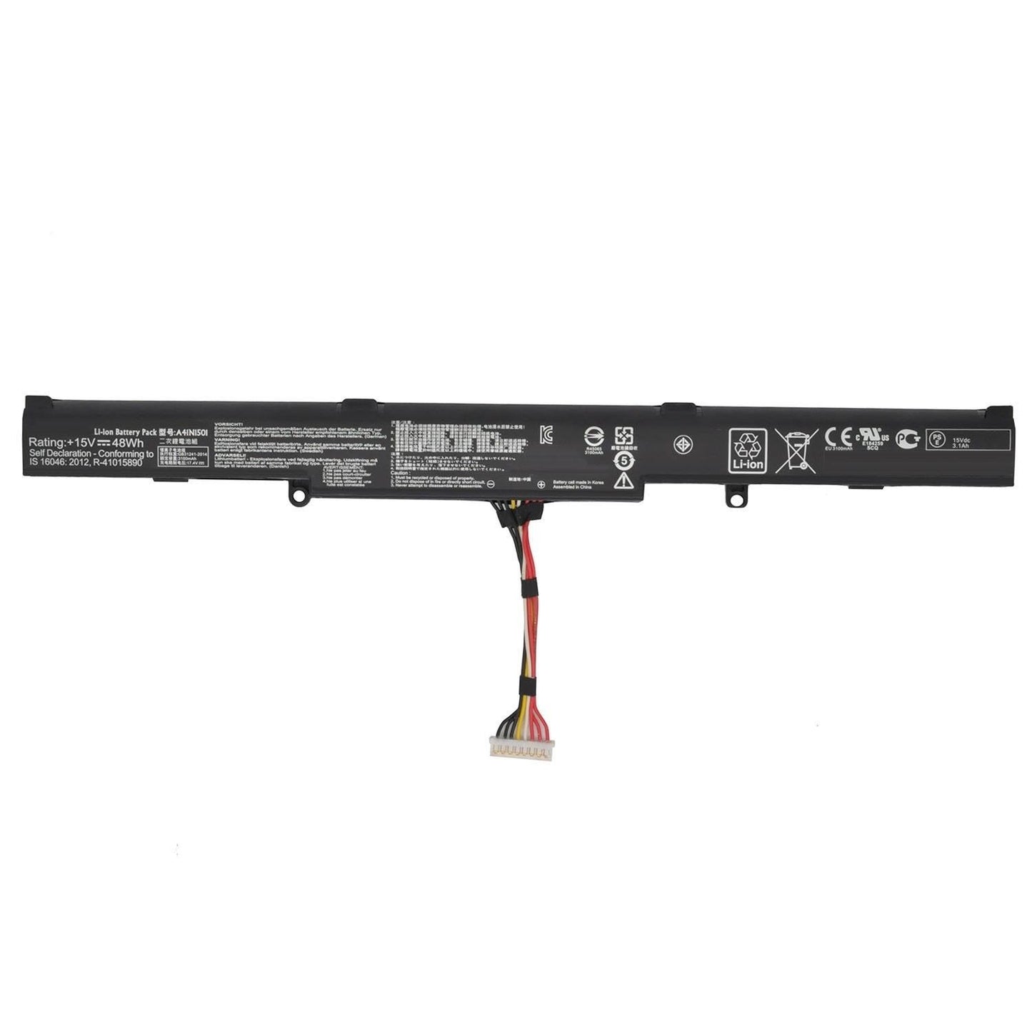 BATERIA ASUS A41N1501 L41LK2H L41LK9H ROG GL752VW G752VW N552 N552V N552VX INTERNA DE 4 CELDAS