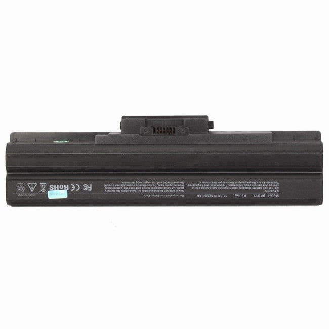 BATERIA SONY VAIO VGP-BPS13 VGN-AW110 VGN-BZ561 6 CELDAS NEGRO