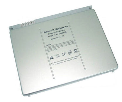BATERIA APPLE MacBook Pro 15PUL A1175 60W 6 CELDA PLATA - (ENTREGA 15 DÍAS HÁBILES)