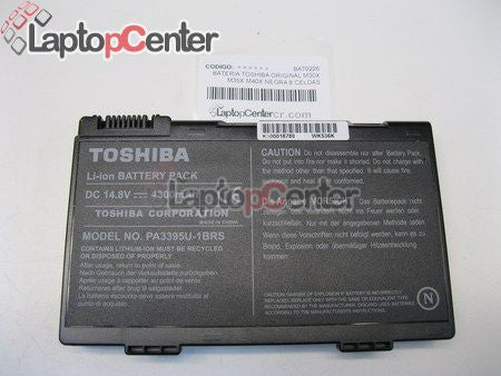 BATERIA TOSHIBA M30X M35X M40X NEGRA