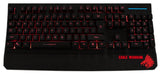 KIT GAMER EAGLE WARRIOR G75 WILD BEAST TECLADO MEMBRANA Y MOUSE