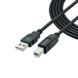 CABLE UNNO A/B IMPRESORA A/B USB 6 PIES