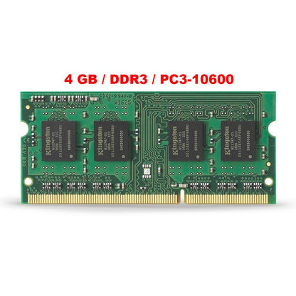 MEMORIA RAM USADA 4GB DDR3 1333MHZ / PC3-10600 P/LAPTOP