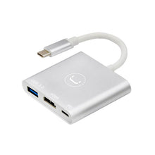 HUB UNNO HB1101SV |  TIPO C / 3 EN 1 | USB 3.0