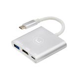 HUB UNNO HB1101SV |  TIPO C / 3 EN 1 | USB 3.0