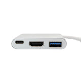 HUB UNNO HB1101SV |  TIPO C / 3 EN 1 | USB 3.0