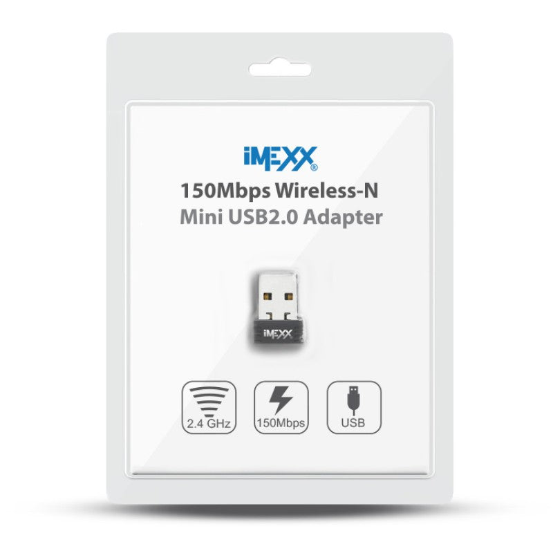 ADAPTADOR USB 2.0 PARA RED INALAMBRICA 150 MBPS