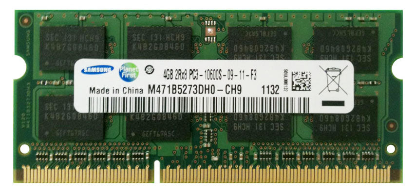 MEMORIA RAM USADA 4GB DDR3 1333MHZ / PC3-10600 P/LAPTOP