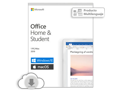 Microsoft Office para PC | Mac Home and Student 2019 - Windows - Descarga digital/ESD