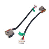 DC JACK DE ENERGÍA PARA HP COMPAQ 14-AK 15-AC 15-AF 15-AY 15-BA 15-BN 246 G4 246 G5 250 G4 250 G5 255 G4 255 G5 799736-Y57 799736-S57