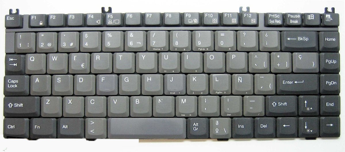 TECLADO USADO TOSHIBA SATELLITE 3000 - 1100 SERIES NSK-8560P