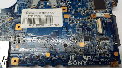 TARJETA MADRE SONY SVE14118FXW Intel MBX-268 s989 DA0HK6MB6G0 A1876091A