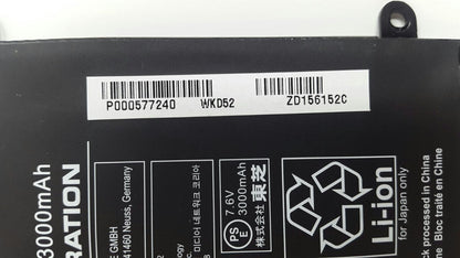 BATERIA TOSHIBA ORIGINAL PA5156U-1BRS P000577240  INTERNA 7.6V / 23WH /3000mAh