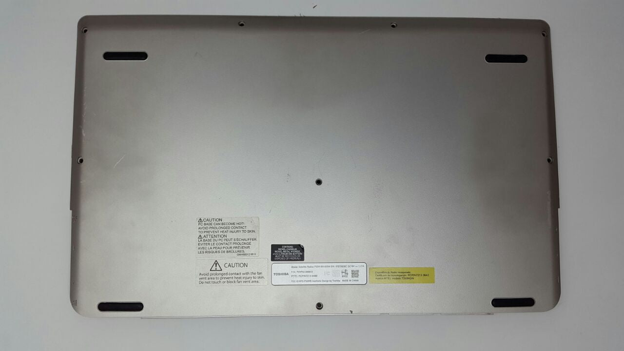 REPUESTO DESCANSA MANOS PALMREST Y COBERTOR POSTERIOR TOSHIBA COBERTOR SUPERIOR P55W-B INGLES